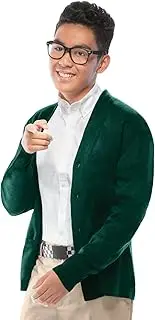 [Classroom Uniforms] Classroom Big Boys' Uniform Youth Unisex Cardigan Sweater
