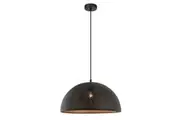 MARRAKESH Pendant Lamp Light ES OD400mm Dome Black with Gold Interior