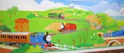 WALLPAPER BORDER THOMAS TRAIN LARGE 18" -5 YARDS PER SPOOL