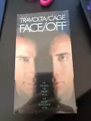 Face/Off (VHS, 1997) Tape Movie Nicolas Cage John Travolta NEW SEALED