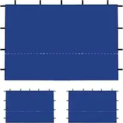 Gazebo Sidewalls, 3 Pack Tent Sidewalls, 3 x 2 m Waterproof Side Panels, Windproof Sun Wall for Gazebos, Tent and Privacy, UV Protection, Sun Wall, Sun Protection, Side Wall Only