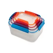 4pc Joseph & Joseph Nest Lock Food Container Storage Set w/ Airtight Snap Lid