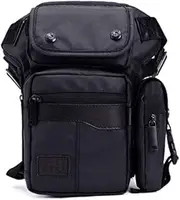 Oxford Hiking Waist Pack Drop Leg Bag for Men Women Motorcycle Bike Riding Multi-Function Tactical Thigh Fanny Pouch Travel Fishing Cycling Outdoor Camping Daypack (