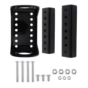 A-Frame Trailer Tongue Jack Mounting Bracket 3-Bolt Steel Powder Coated