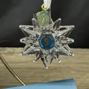Crystal CHRISTMAS Tree Ornament MINI STAR 1059664 WATERFORD Starburst Snowflake