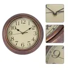 12" Wall Clock Retro Silent Quartz Non Ticking for Home Bedroom Clock AU Seller