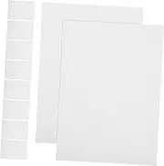 Homoyoyo 500 Pcs Double Sided Printer Paper Versatile White Copy Paper for Office Printing School Projects