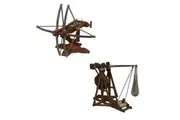 WizKids Games War Machines Ballista/Trebuchet 4D Terrain Setting Combo Set 14y+