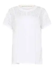 BNWT SASS & BIDE "Geo Girl" Embellished tee t-shirt - size Small - $240