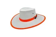 JACARU Hi Vis Safety Explorer Work Wear Sun Hat UV Protection Water Resistant