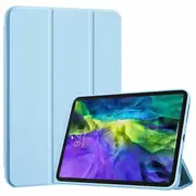 For Apple iPad Pro 11 inch 2020 /2018 Folio Leather Smart Magnetic Flip Stand Case Cover ( Sky Blue)