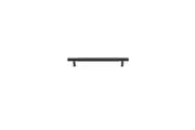 MANOVELLA Charmian Knurled Cabinet Drawer Handle - 198mm - Matte Black