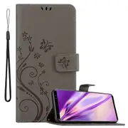 Samsung Galaxy S9 PLUS Protective Case - with Floral Pattern and Card Slot FLORAL TURQUOISE