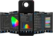 HPCS-330P Wireless Spectral Illuminmeter 350-800nm PAR Light PPFD Meter High Precision Lab Spectrum Analytical Equipment for Home, Plant Growth Lab