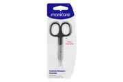 Manicare Cuticle Scissors, Curved, Extra Large Grip