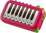 15 Key Pocket Piano Electronic Piano One Click Switching Between 3 Different Tones Illuminated Keys Interesting Portable Music Instrument for Trip Home Camping s