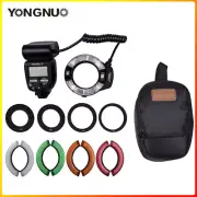 YONGNUO YN14EX II TTL LED Macro Ring Light Speedlite Double Lamp Flash for Canon