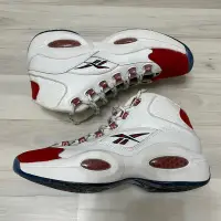 在飛比找蝦皮購物優惠-二手Reebok Question Mid Red Toe 