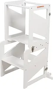 Childcare 2-in-1 Convertible Learning Tower - White