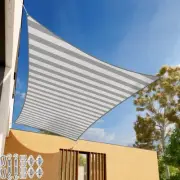 Graystripe 16-24' Rectangle Sun Shade Sail Patio Yard Canopy Shelter Shade Cover