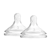 Dr Brown's Options+ Anti Colic Wide Neck Teats Level 3
