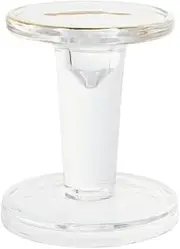 [Dusk] Mora Gold Rim Pillar & Taper Candle Holder Tall