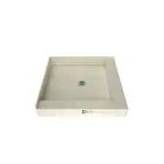 Tile Redi 3636CDR Redi Base 36" x 36" Square Shower Base - Chrome