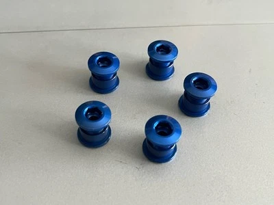 NEW BLUE OLD SCHOOL BMX “CHAINWHEEL SPROCKET BOLTS FITS MONGOOSE HARO GT JMC