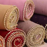 New design bubble beads chiffon solid color luxury Hijab Wedding scarves-Abllore