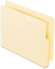 Pendaflexamp;reg; 3 in Expansion File Pockets, 25 Pockets, Straight Cut, Manila, Letter, 25/Box