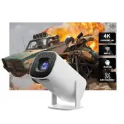 Projector Mini 4K 1080P Smart Portable Auto Correction 180° Rotating Outdoor Movie Home Cinema Entertainment Device
