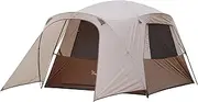 Vidalido 3-4 Person Tent with 1 Mesh Door and 2 Large Mesh Window, Double Layer Waterproof Portable Family Cabin Tent, 4 Person Tents for Outdoor Camping Hiking