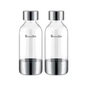 2pc Breville The InFizz Carbonating Bottle Accessory Pack 0.6L