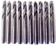 Bosch 2610951422 Fractional Stubby 3/16" Black Oxide Drill Bits 10pcs.