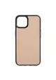 IPHONE 13 MINI SAFFIANO LEATHER PHONE CASE - NUDE