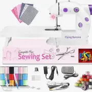 StitchMate Junior: Easy Mini Sewing Machine for Beginners, Portable Electric Too