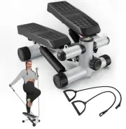 Steppers for Exercise, Stair Stepper with Resistance Bands, Mini Stepper with...