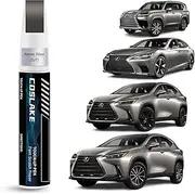 COSLAKE Car Touch Up Paint(Atomic Silver(1J7)) for Lexus, Car Paint Scratch Repair Kit, Quick & Easy Solution to Repair, 2 in 1 Scratch Remover Pen with Color-Matched