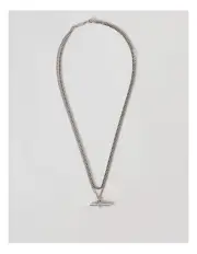 [Blaq] FOB 2 Layer Necklace in Silver