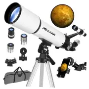 Telescope, Telescope for Adults High Powered, 80mm Aperture 600mm Portable