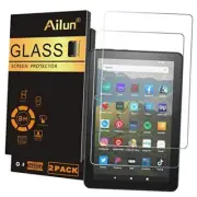 Screen Protector for Amazon Kindle Fire HD 8/8 Plus/Kids [8 inch] Clear