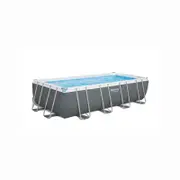 Bestway 5.49 x 2.74 x 1.22m Power Steel Rectangular Above Ground Pool Set