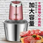 絞肉機家用電動不銹鋼小型攪拌機全自動料理攪餡絞菜打肉碎蒜泥機 NMS 全館免運