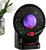 Outdoor Wireless Speaker | Desktops Music Player Speaker Moon Lamp - Bass Diaphragm, 7 Adjustable Lights Colors, Small Music Player Tool for Family Gatherings, Home