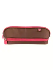 ZUCA Pencil Case Brown PInk