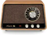 Sangean WR-55 AM/FM/Bluetooth/AUX Premium Wooden Cabinet Radio 50th Anniversary
