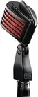 Heil Sound The Fin Dynamic Retro Styled Microphone, Black Body, Red LED