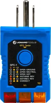 GFC-1 GFCI Outlet Tester – Circuit Analyzer and Ground Fault Receptacle Tester
