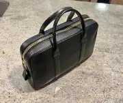 Tom Ford Grain Leather Buckley Briefcase