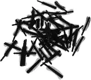 50pcs Soft Silicone Eyelash Brushes for Extensions Brows Gentle Mascara Spoolies Versatile Makeup Applicator for Daily Use Events